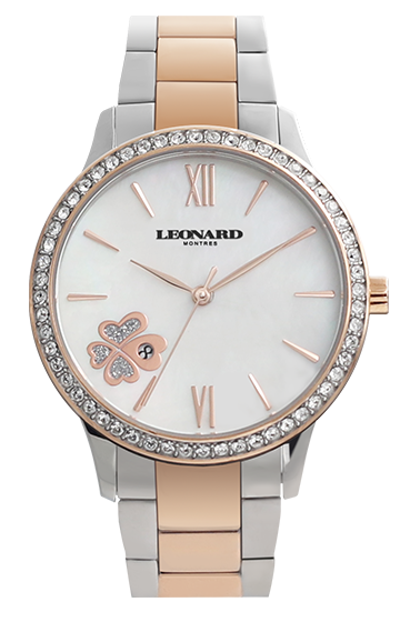 Leonard Montres Swiss Watch Classique Crystal Watches