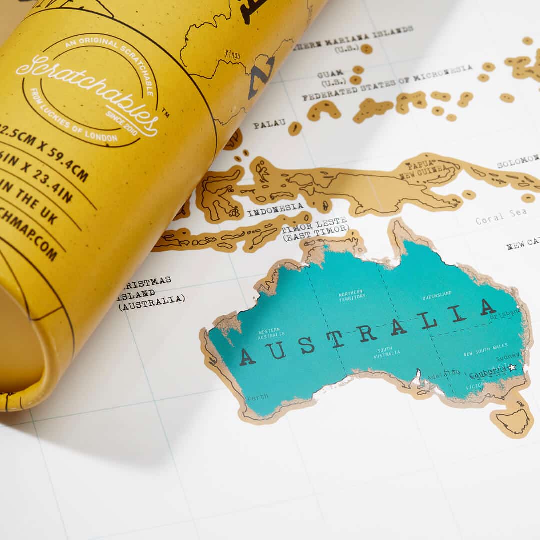 Scratch Map Original