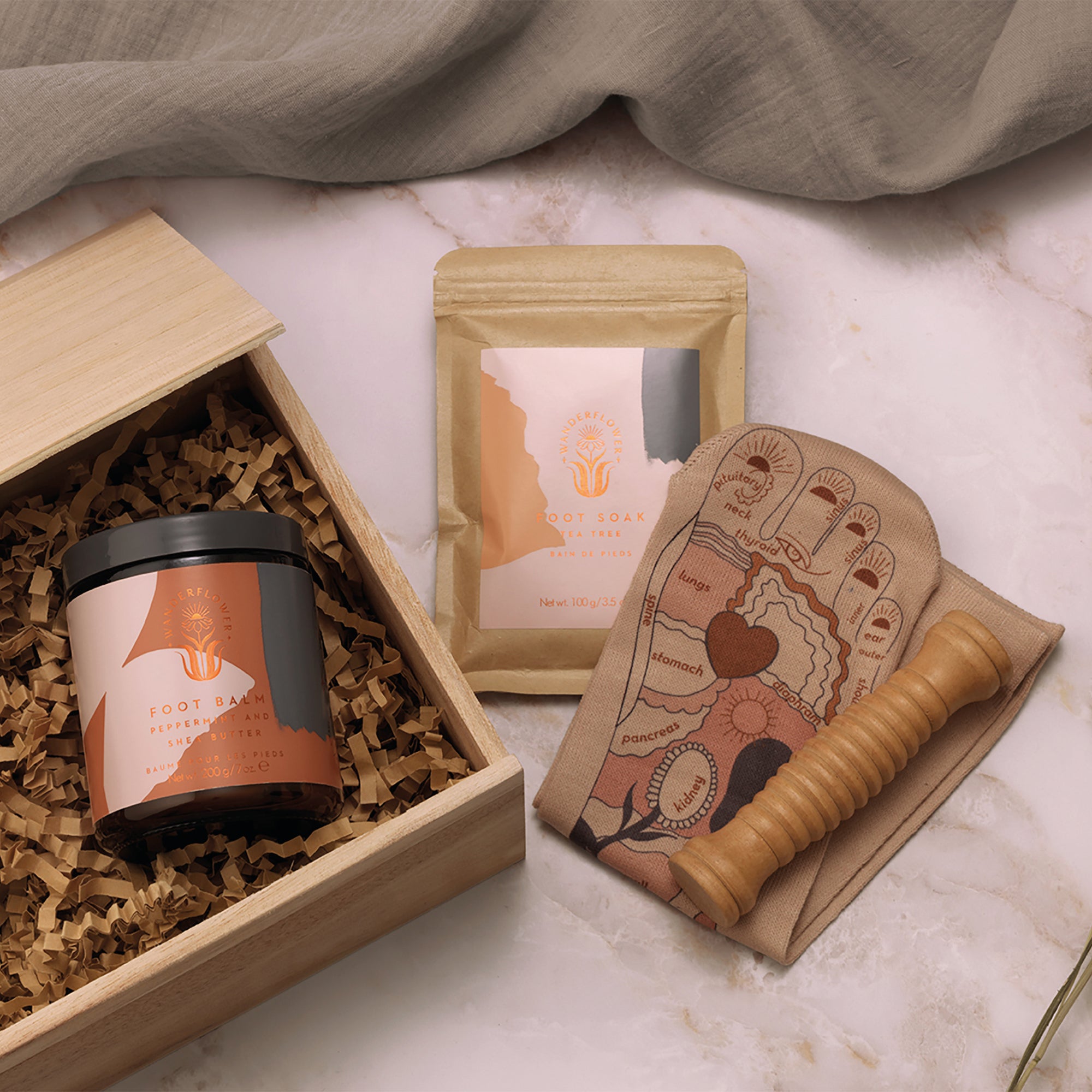 Wanderflower Reflexology Gift Set