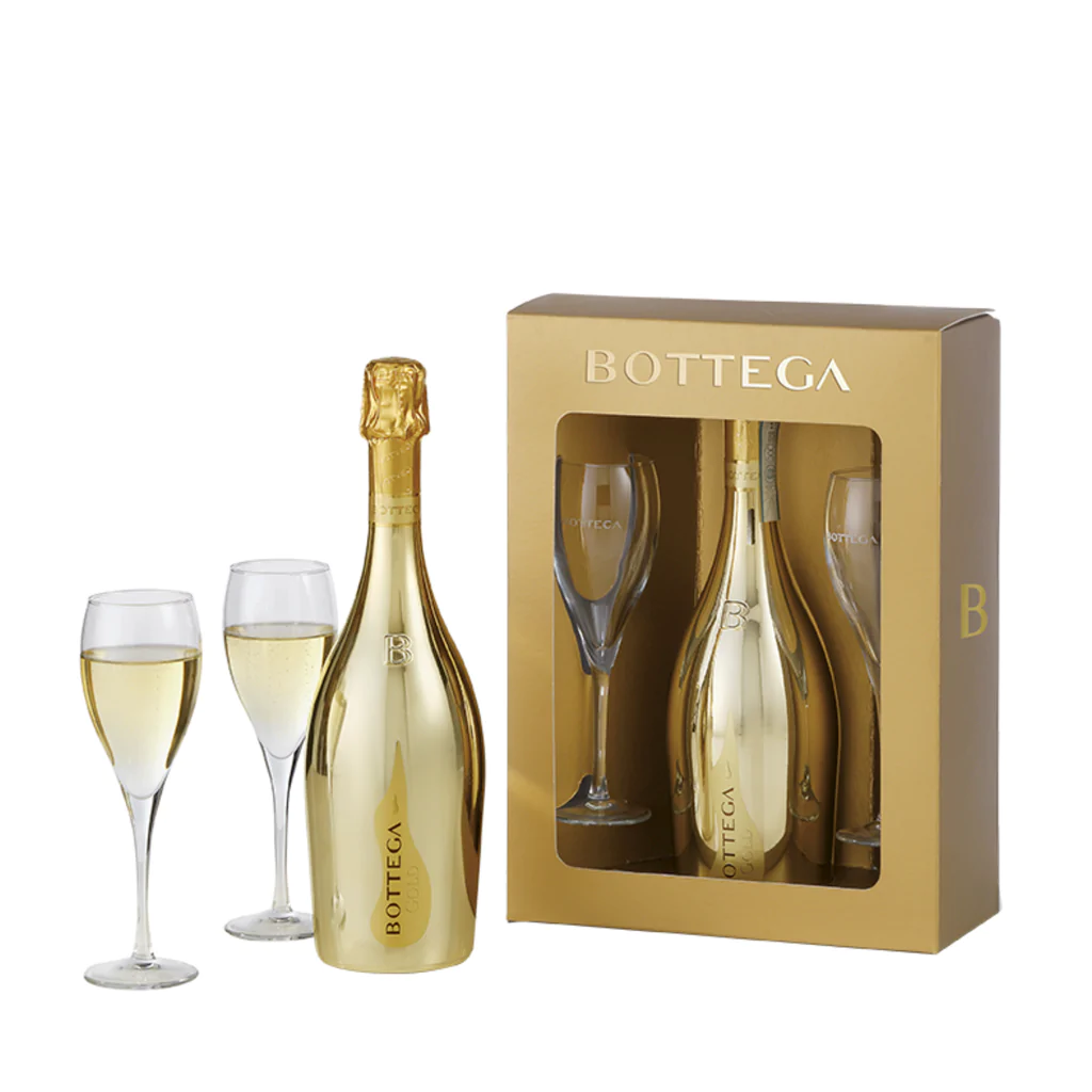 Bottega - Prosecco Gold Gift Box 