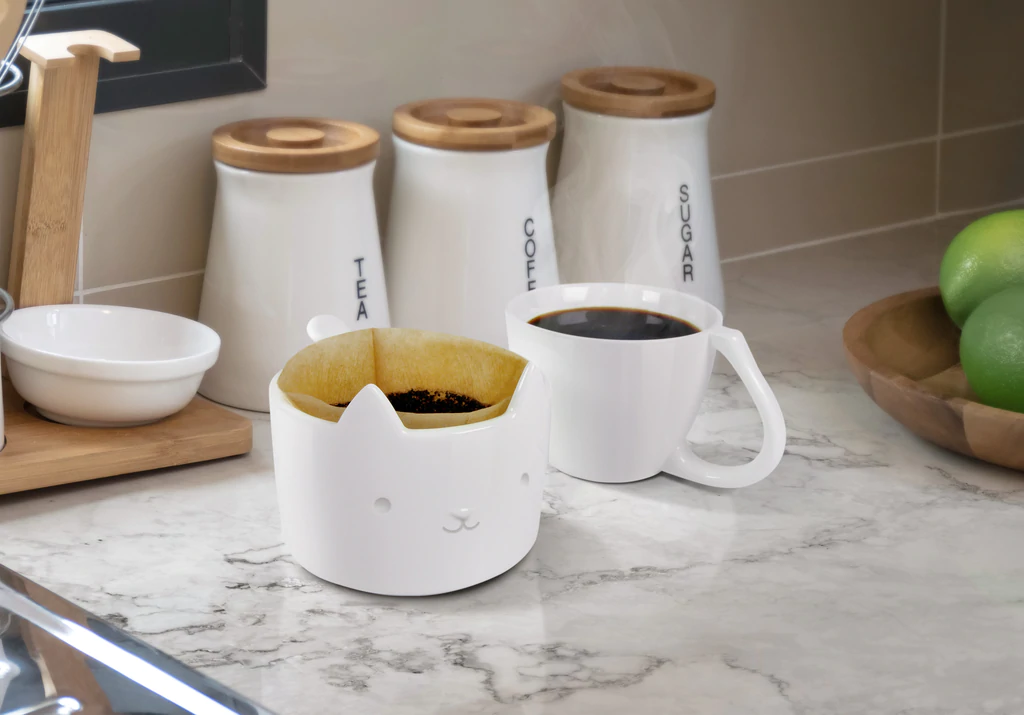 Fred Purr Over Coffee