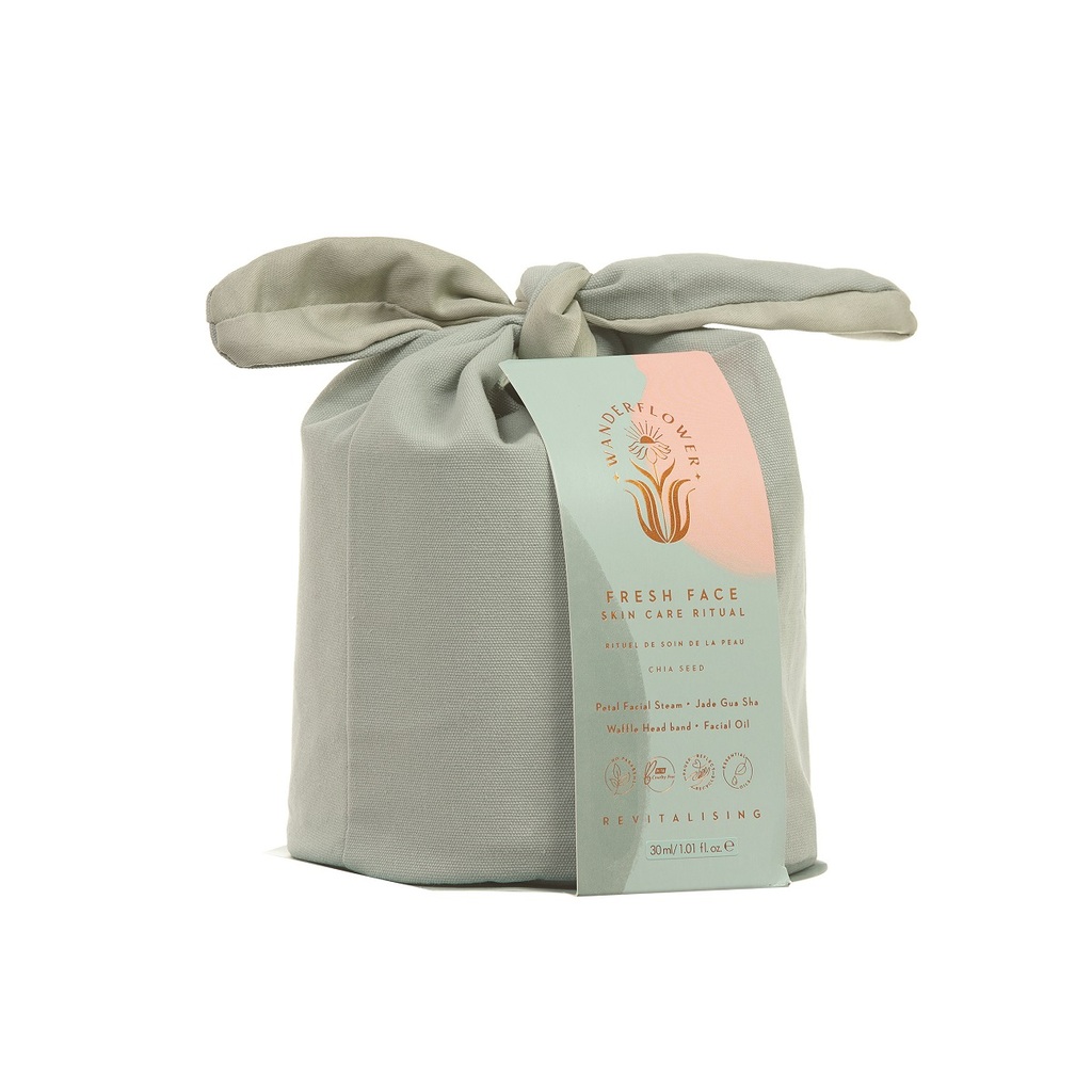 Wanderflower Fresh Face Skin Care Ritual Gift Set 