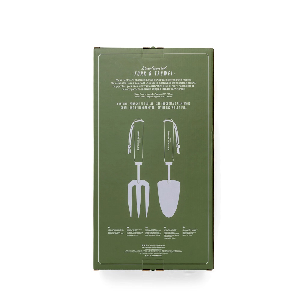 Fork and Trowel Set