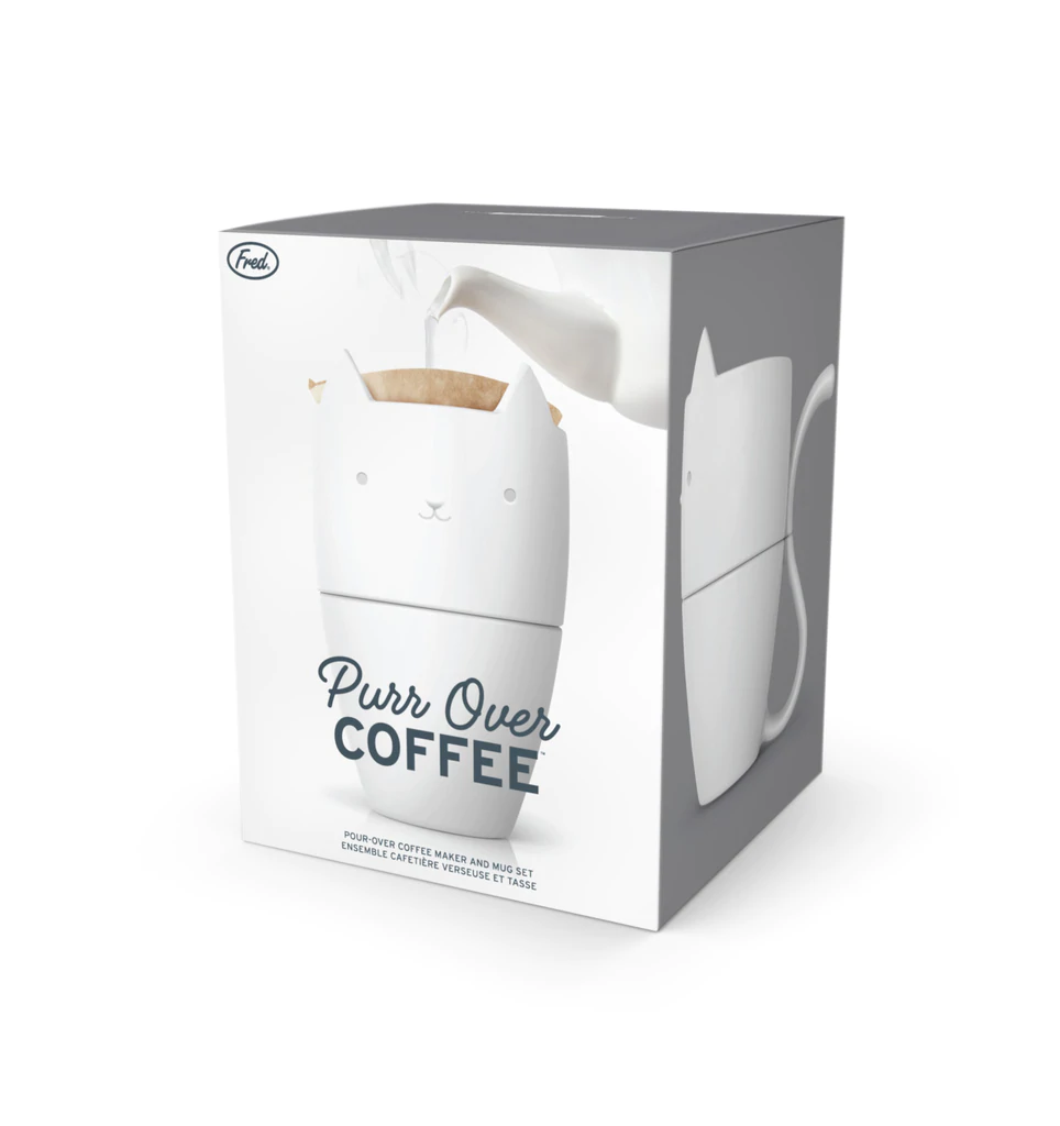 Fred Purr Over Coffee