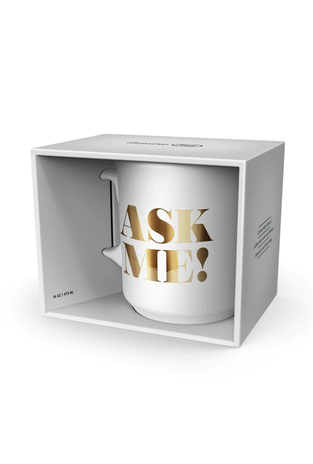 Fred Ask Me Mug