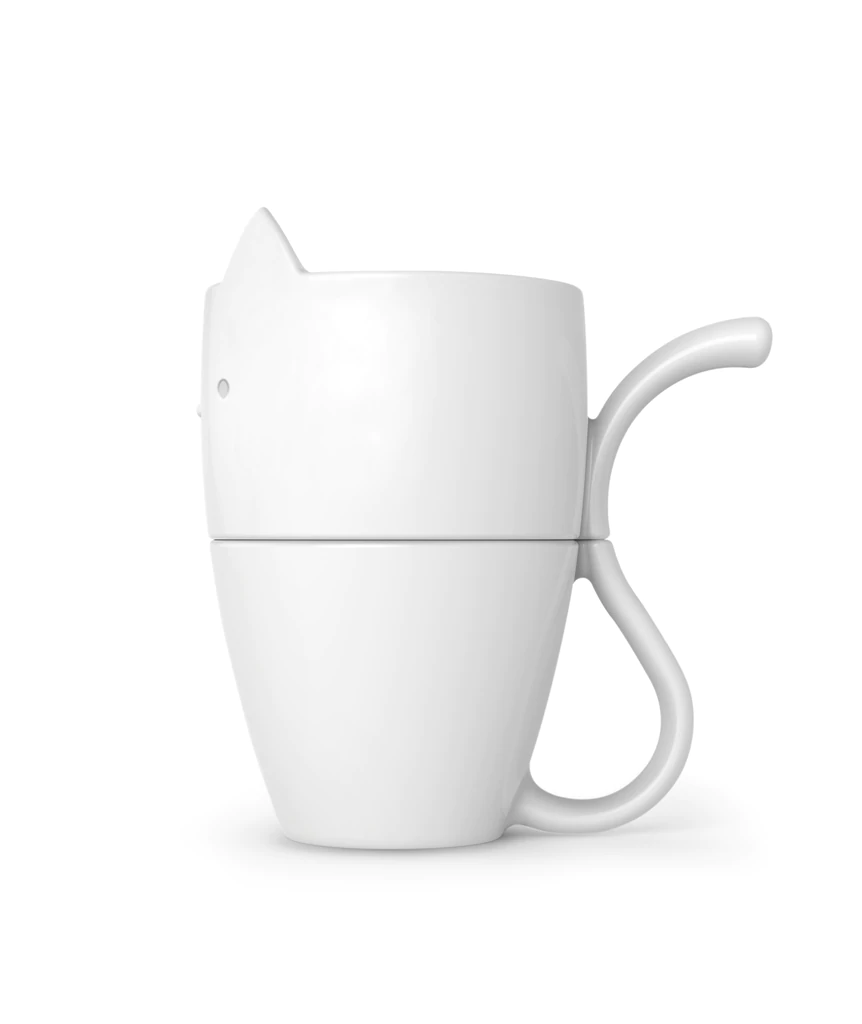 Fred Purr Over Coffee