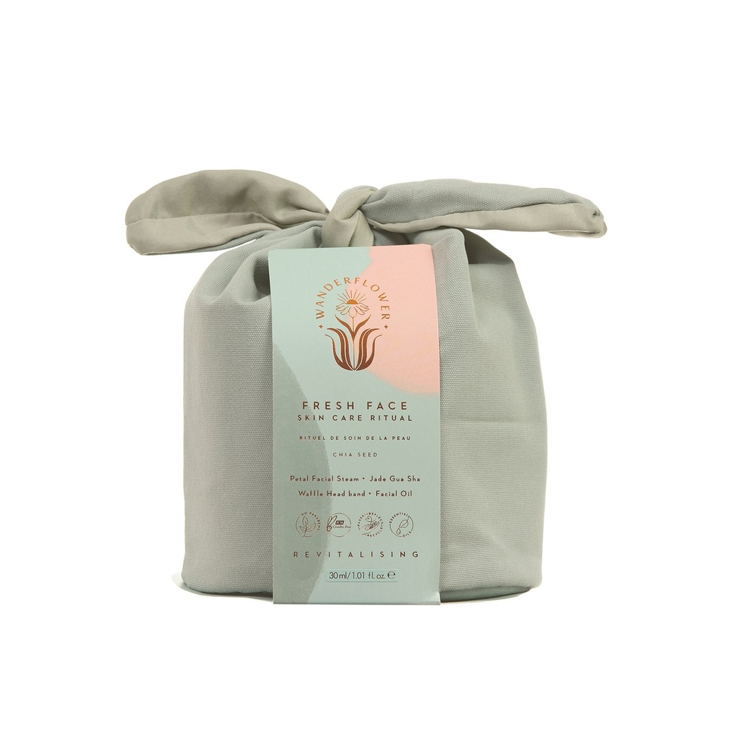 Wanderflower Fresh Face Skin Care Ritual Gift Set 