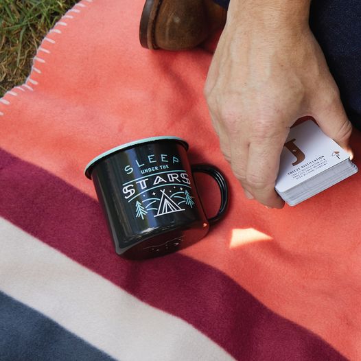 Sleep Under the Stars Enamel Mug