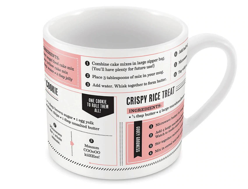 Fred Grub Mug Recipe Set of 4