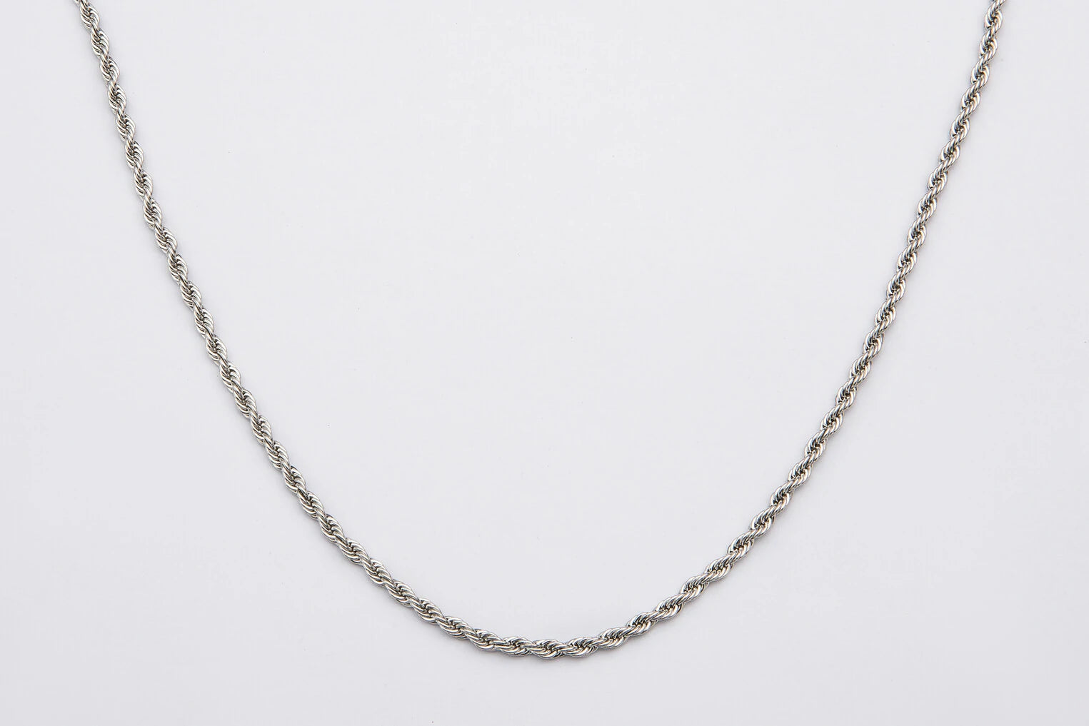 3mm Silver Rope Chain-CLC&CO