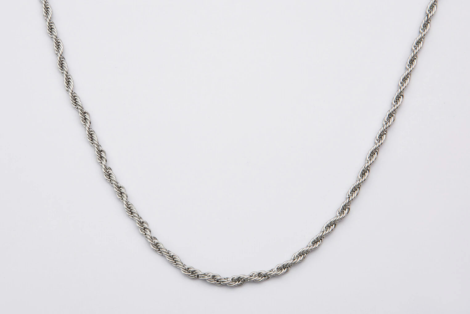 4mm Silver Rope Chain-CLC&CO