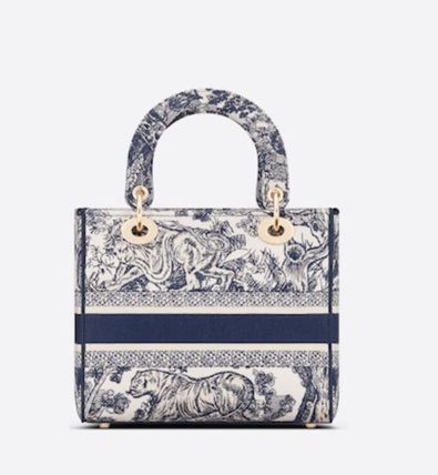 Dior ショルダーバッグ・ポシェット 【DIOR】2種類★LADY D-LITE ミディアムバッグ★M0565OTDT_M808(6)