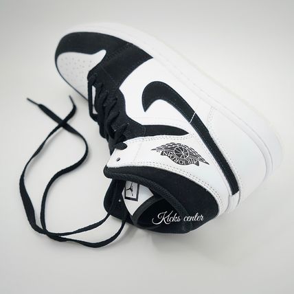 Nike スニーカー ★ナイキ★エアジョーダン1 ミッド "ブラック/ホワイト"(12)