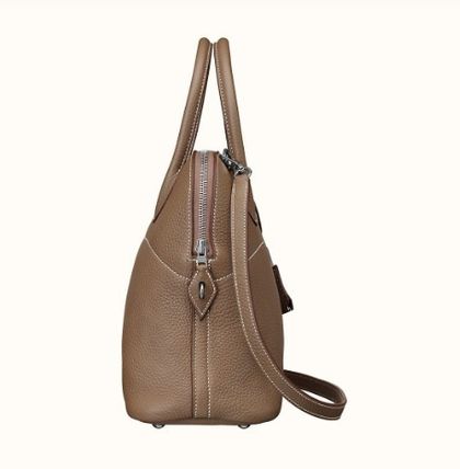 HERMES ハンドバッグ HERMES エルメス ボリード31 エトープ シルバー金具(4)