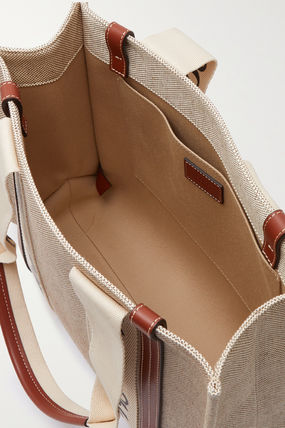 Chloe トートバッグ 関税送料込国内発送★CHLOE 　WOODY　ミディアムトートバッグ(4)