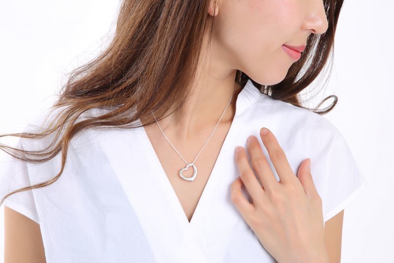 TIFFANY&Co[ティファニー] オープン ハート ネックレス（MA）22ｍｍ 並行輸入品 | 世光時計店