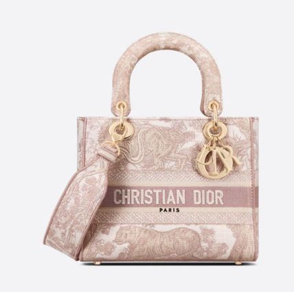 Dior ショルダーバッグ・ポシェット 【DIOR】2種類★LADY D-LITE ミディアムバッグ★M0565OTDT_M808(8)