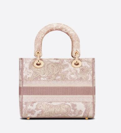 Dior ショルダーバッグ・ポシェット 【DIOR】2種類★LADY D-LITE ミディアムバッグ★M0565OTDT_M808(12)