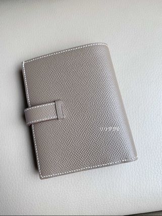 HERMES 折りたたみ財布 (エルメス)ベアン☆コンパクト財布☆エトープ/エトゥープ(8)