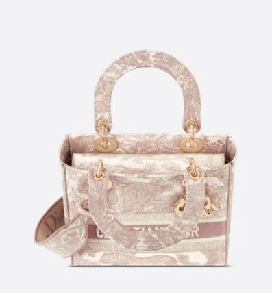Dior ショルダーバッグ・ポシェット 【DIOR】2種類★LADY D-LITE ミディアムバッグ★M0565OTDT_M808(10)