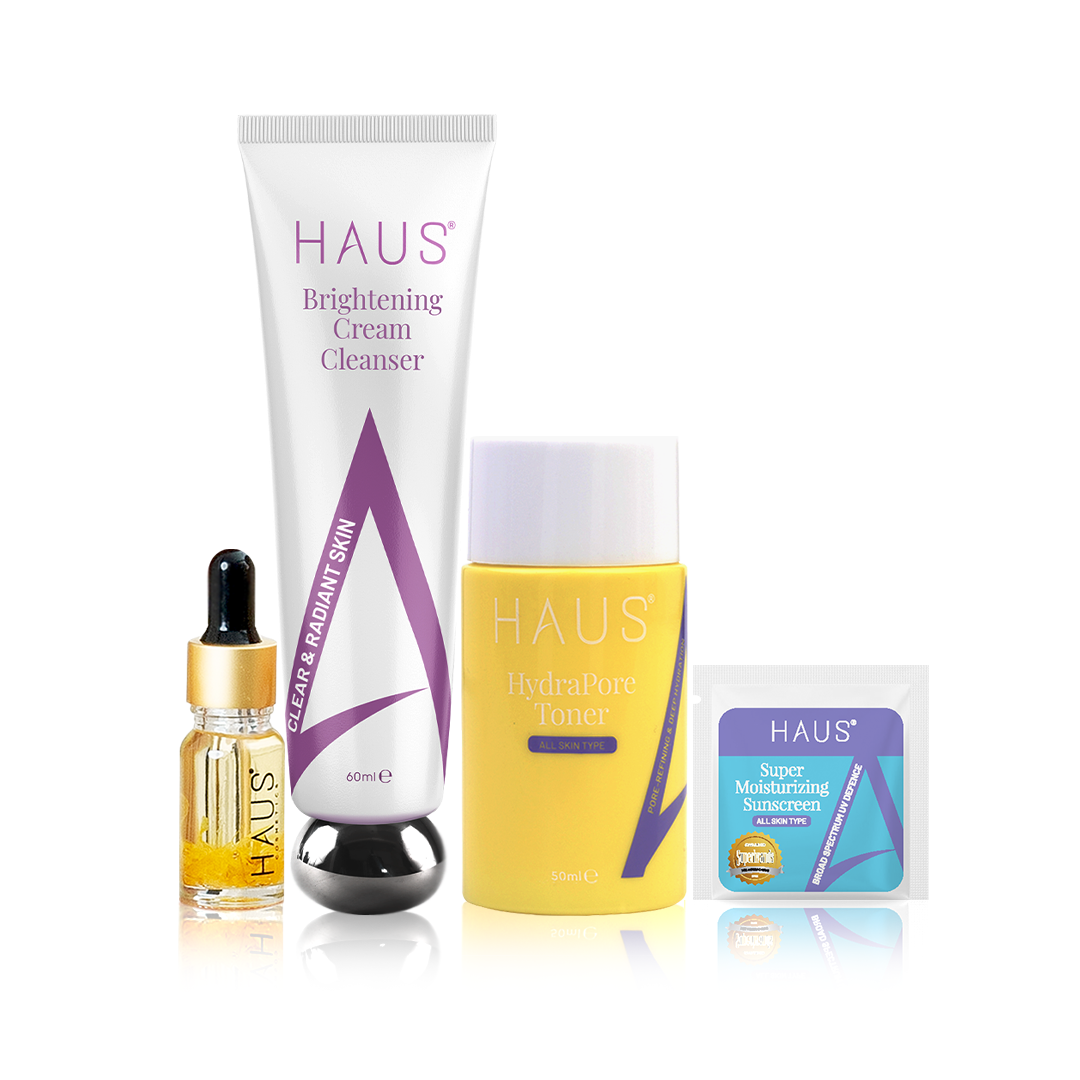Pigmentation with Dry & Combination Skin Skincare Set-HAUS