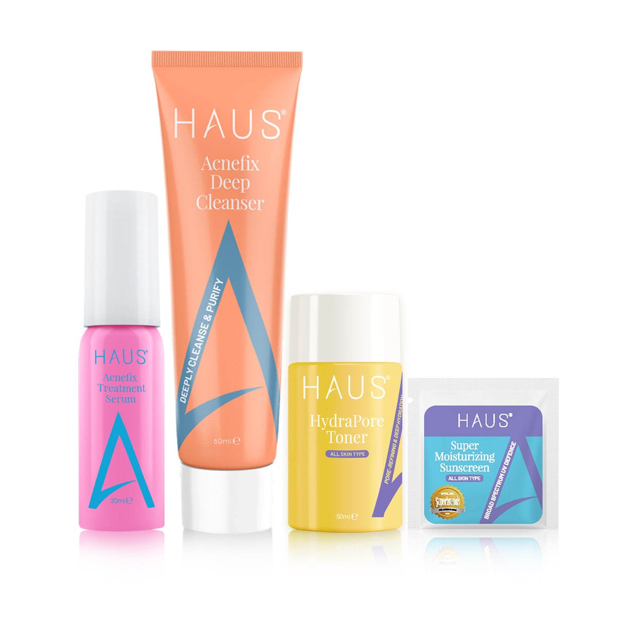 Acne & Skin Barrier Skincare Set-HAUS