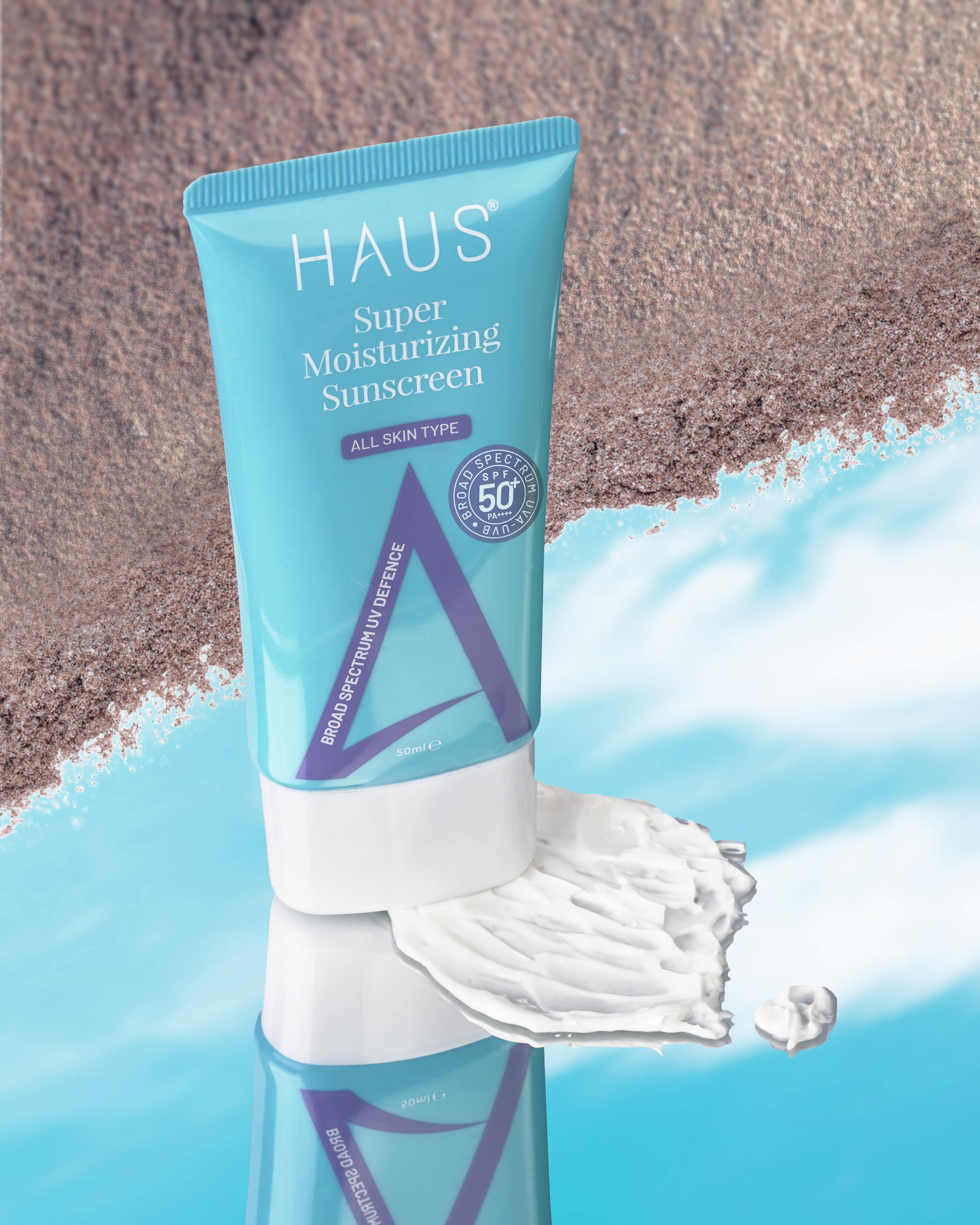 Super Moisturizing Sunscreen 50ml-HAUS