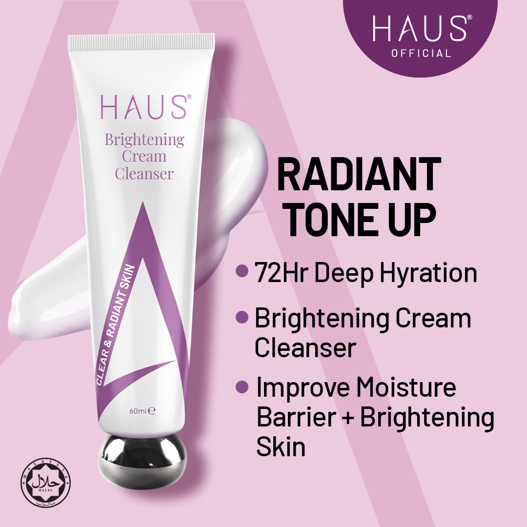 Brightening Cream Cleanser-HAUS