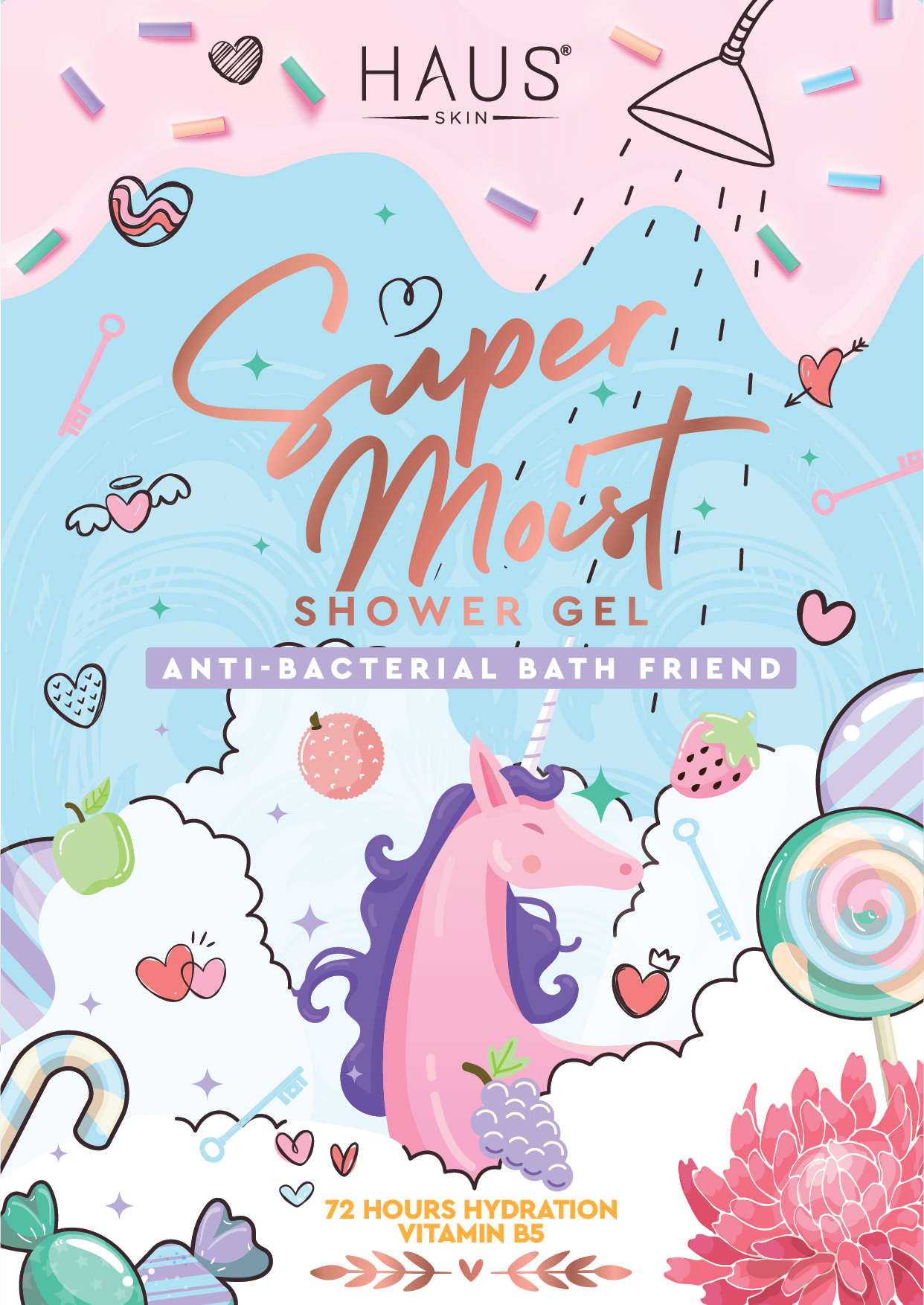 Super Moist Antibacterial Bath Friend-HAUS