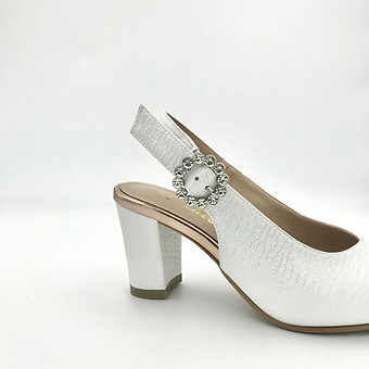 Lauryn Slingback Block Heel Pumps