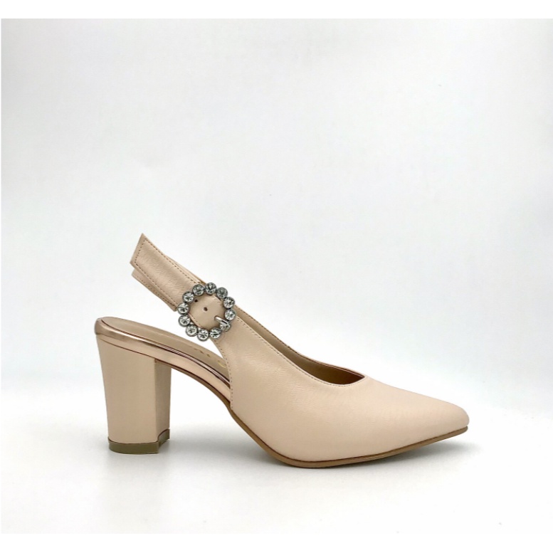 Lauryn Slingback Block Heel Pumps