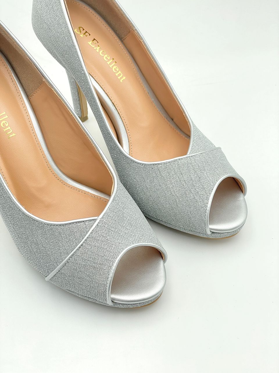 Selena Peep-toe Platform Pumps