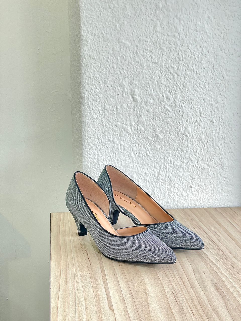 Tyra Half D'Orsay Heel Pumps