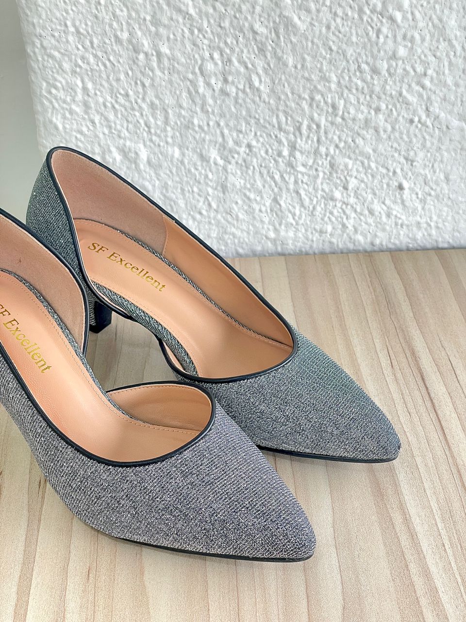 Tyra Half D'Orsay Heel Pumps