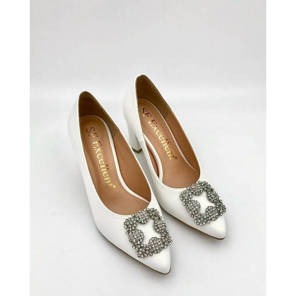 Amelia Block Heel Pumps