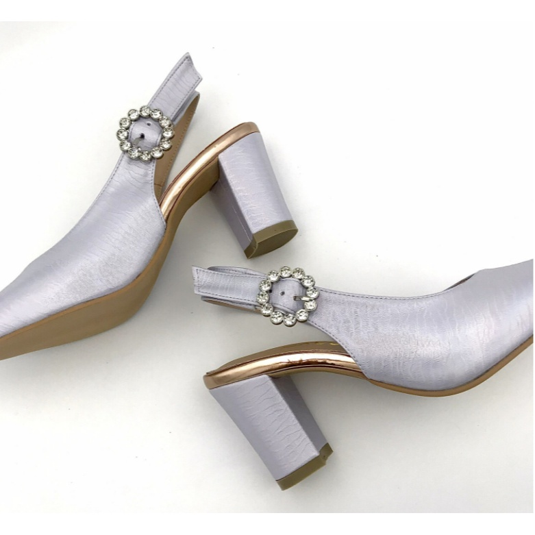 Lauryn Slingback Block Heel Pumps