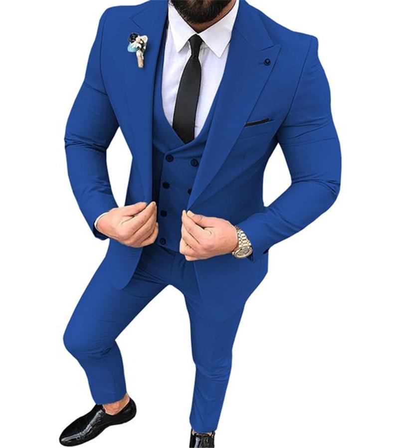 blue coat pant design
