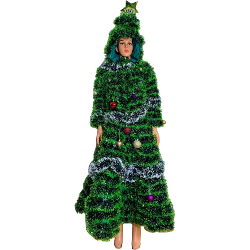 Christmas Tree Clothing Outdoor Festival Show Mall Activities Playground Bar Nightclub Carnival Cosplay Costume