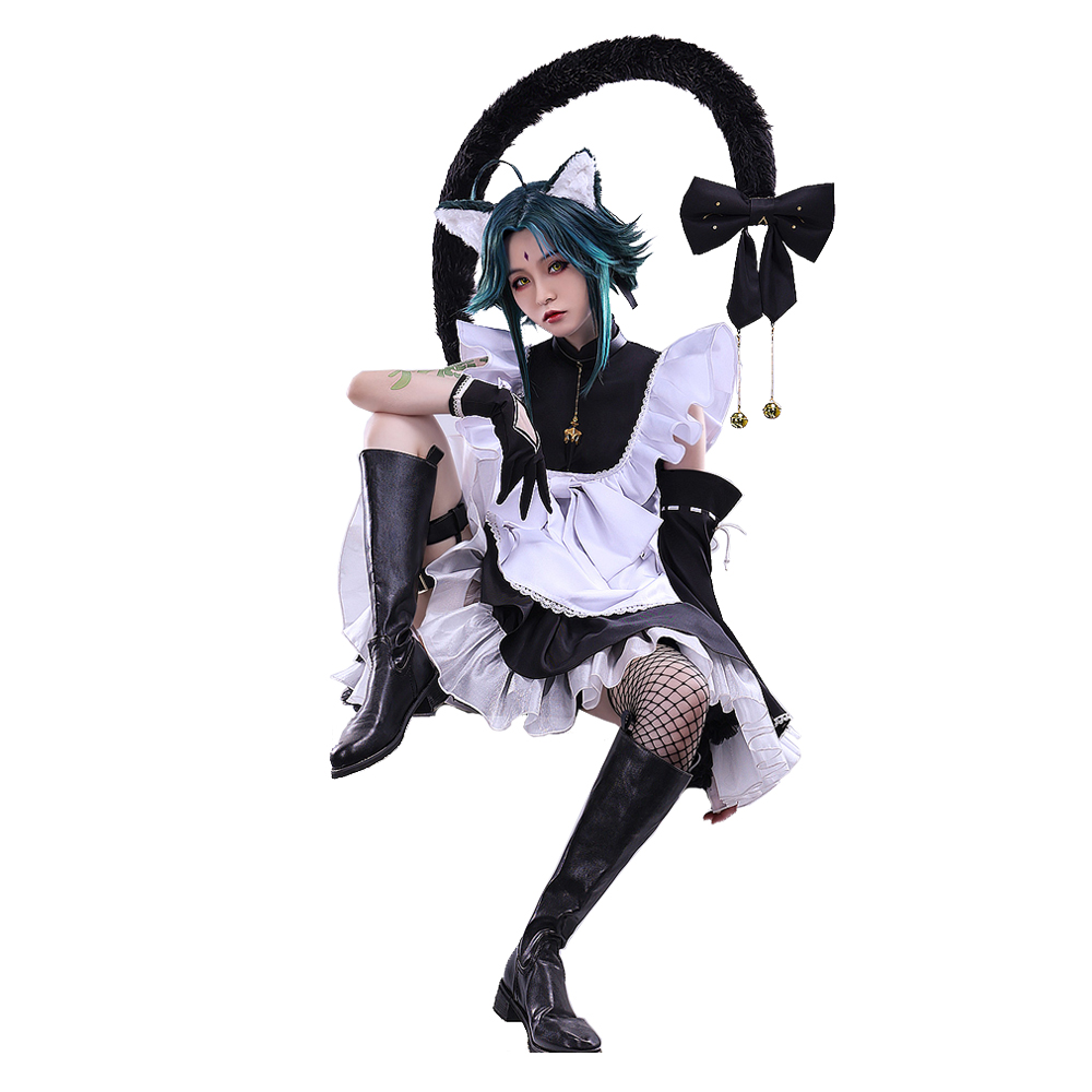 原神 魈(ショウ)同人 中華風 コスプレ服