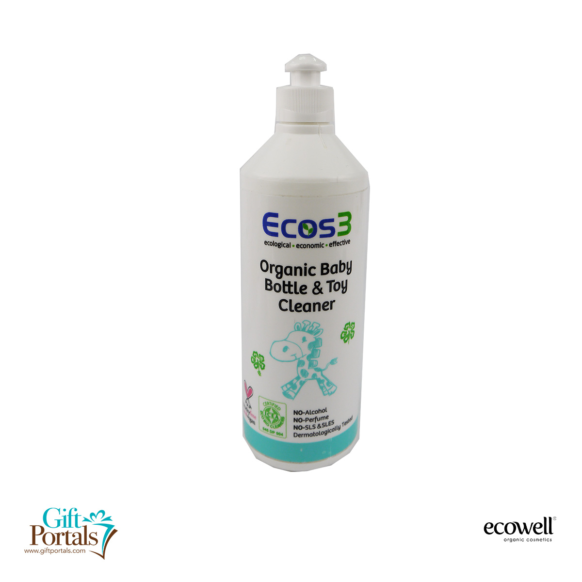 Ecowell – Organic Baby Bottle And Toy Cleaner – 500ml