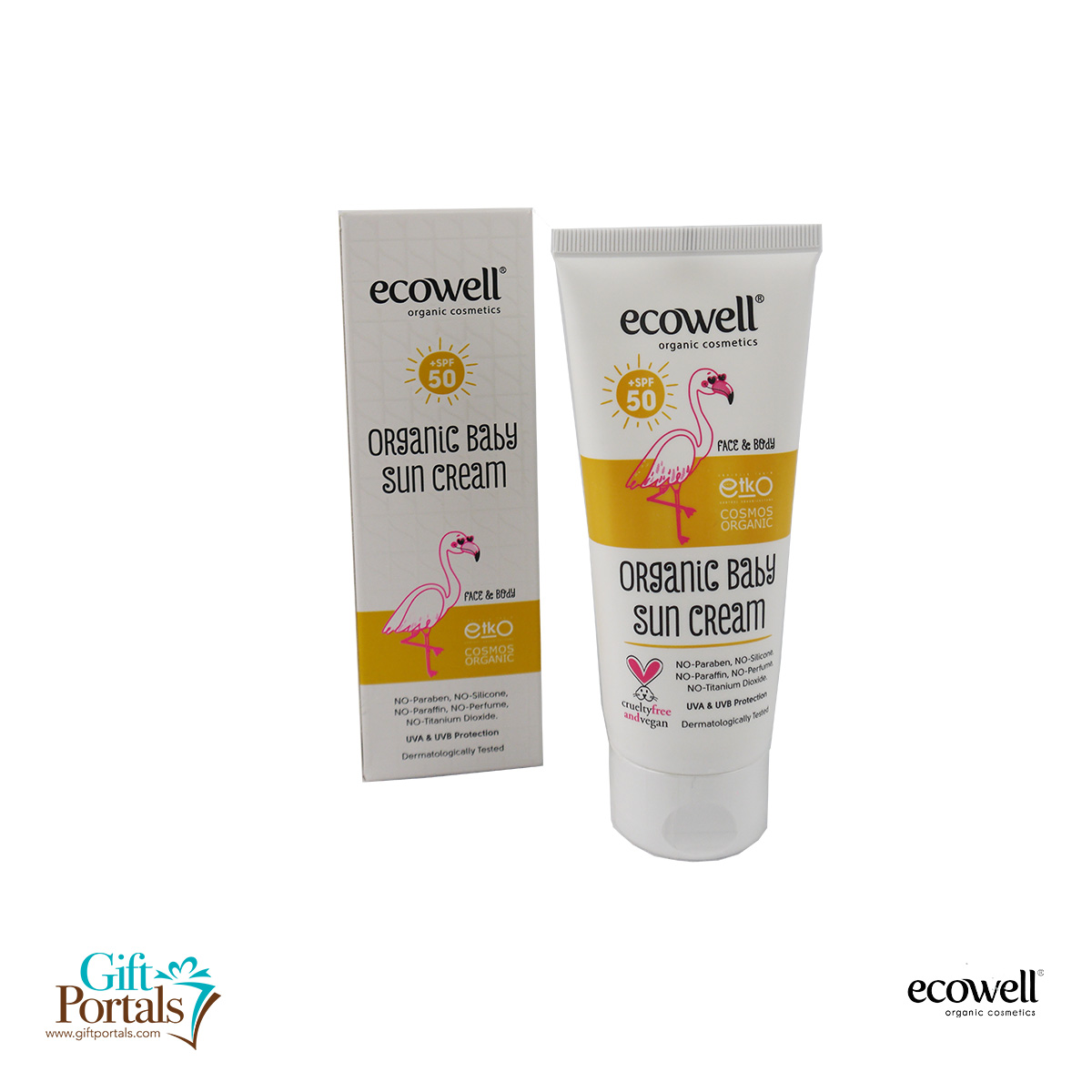 Ecowell - Organic Baby Sun Cream - 110ml