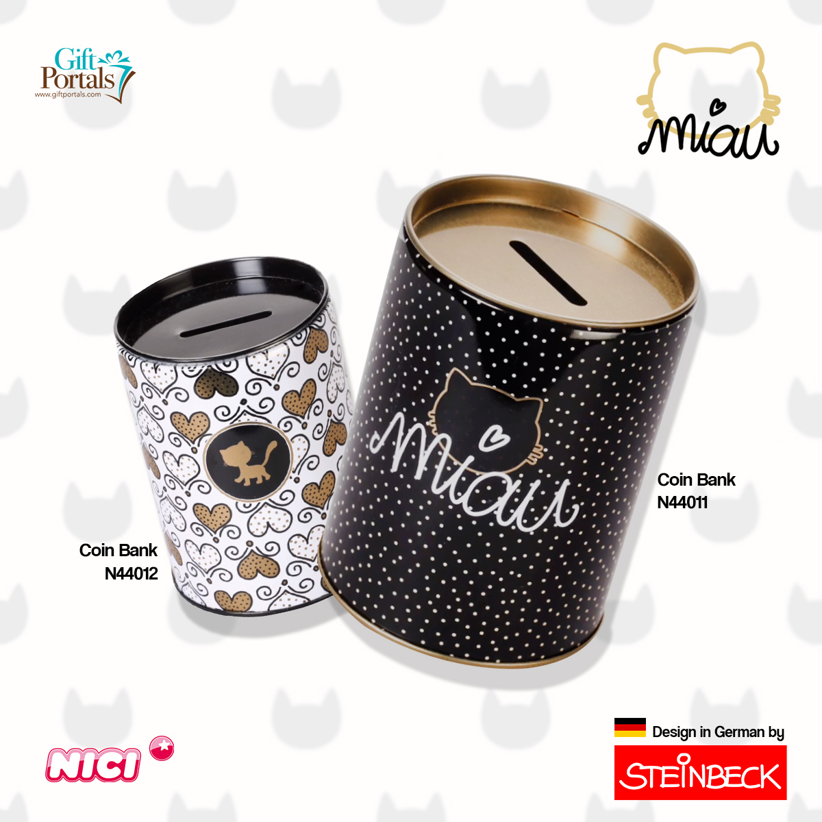 Nici Miau by Everyday You Money Coin Bank