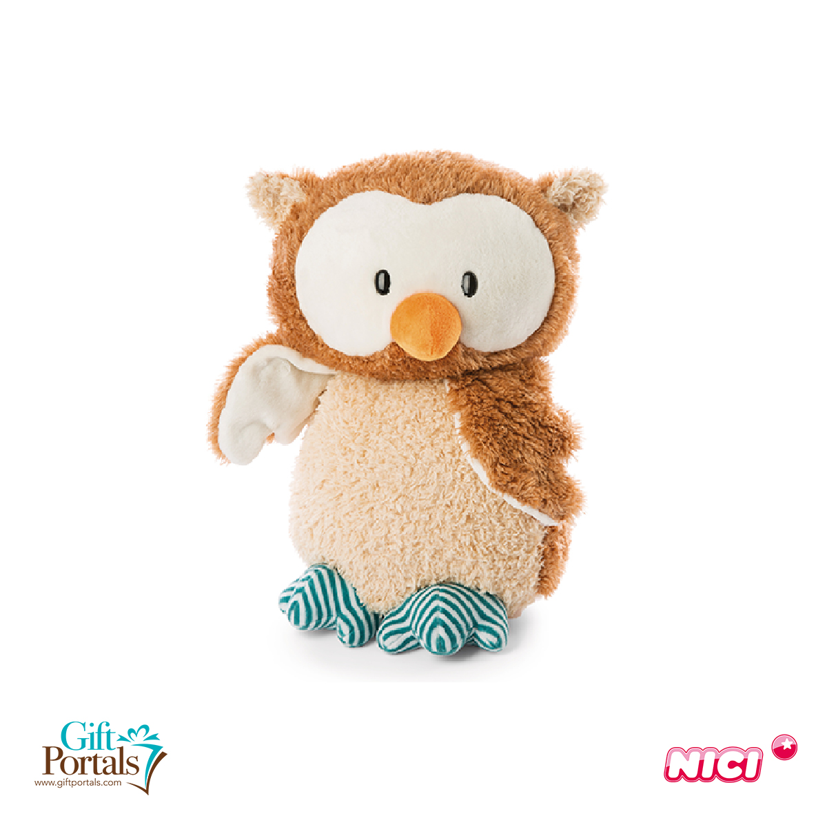 Owl Owlino Dangling With Joint Head Turnable