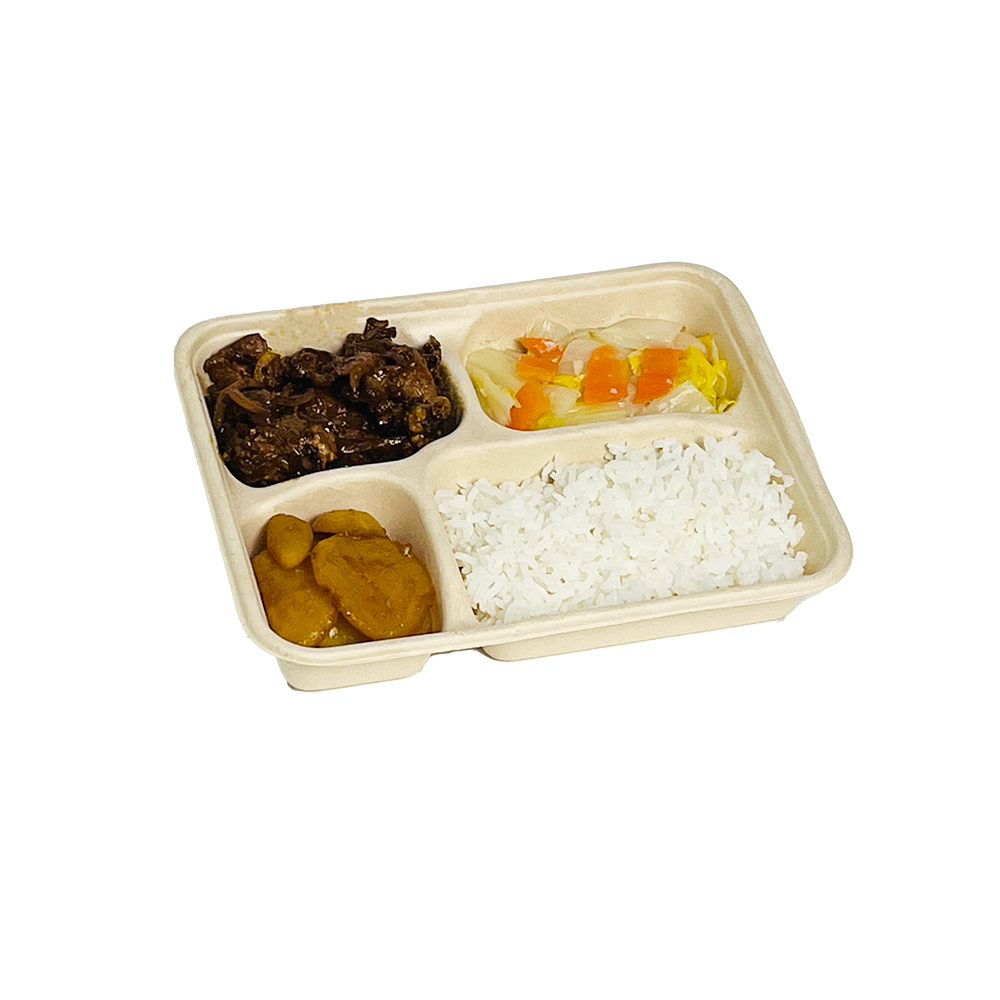 Black Pepper Beef Bento