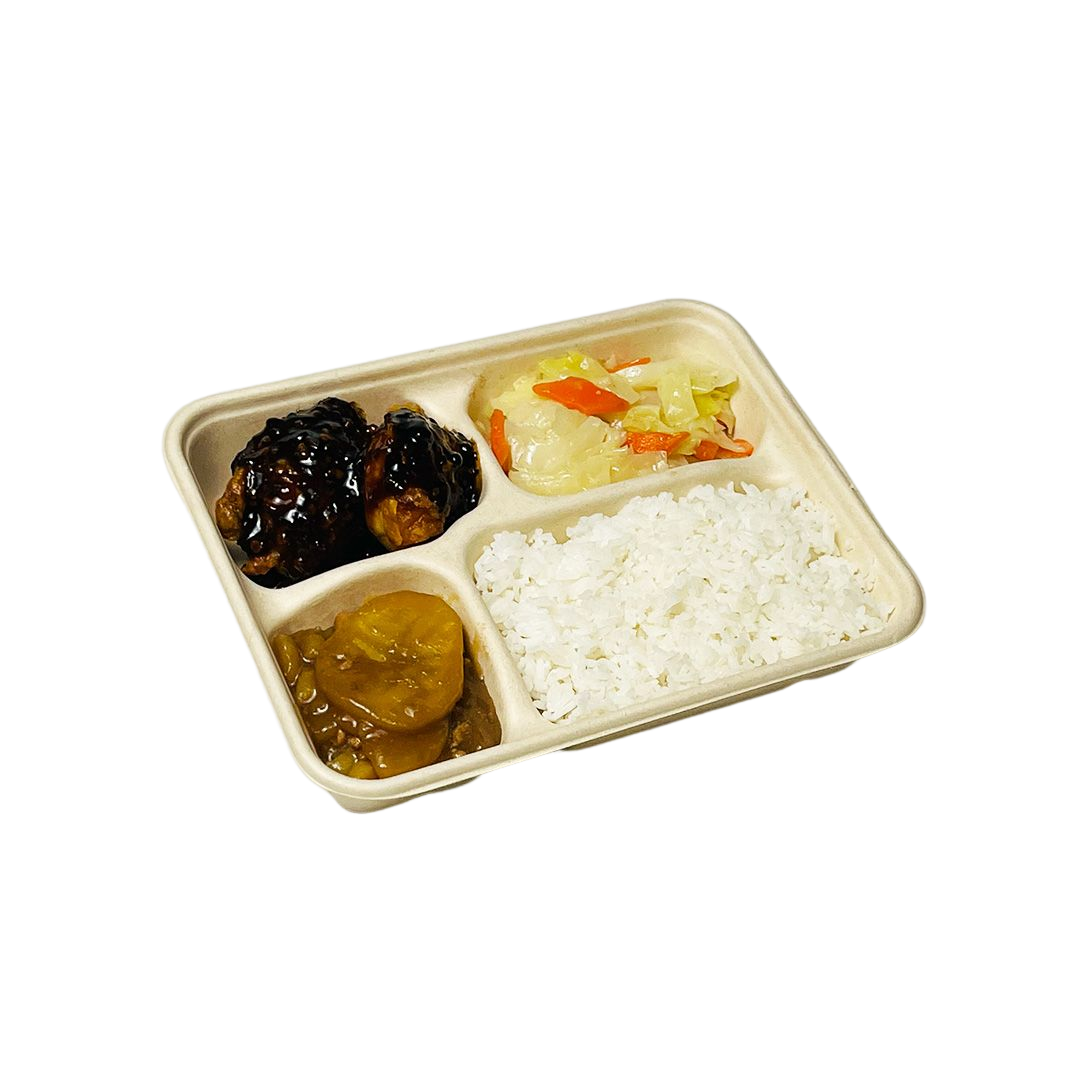 Black Pepper Chicken Bento