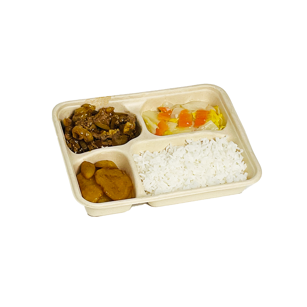 Oyster Sauce Sliced Beef Bento