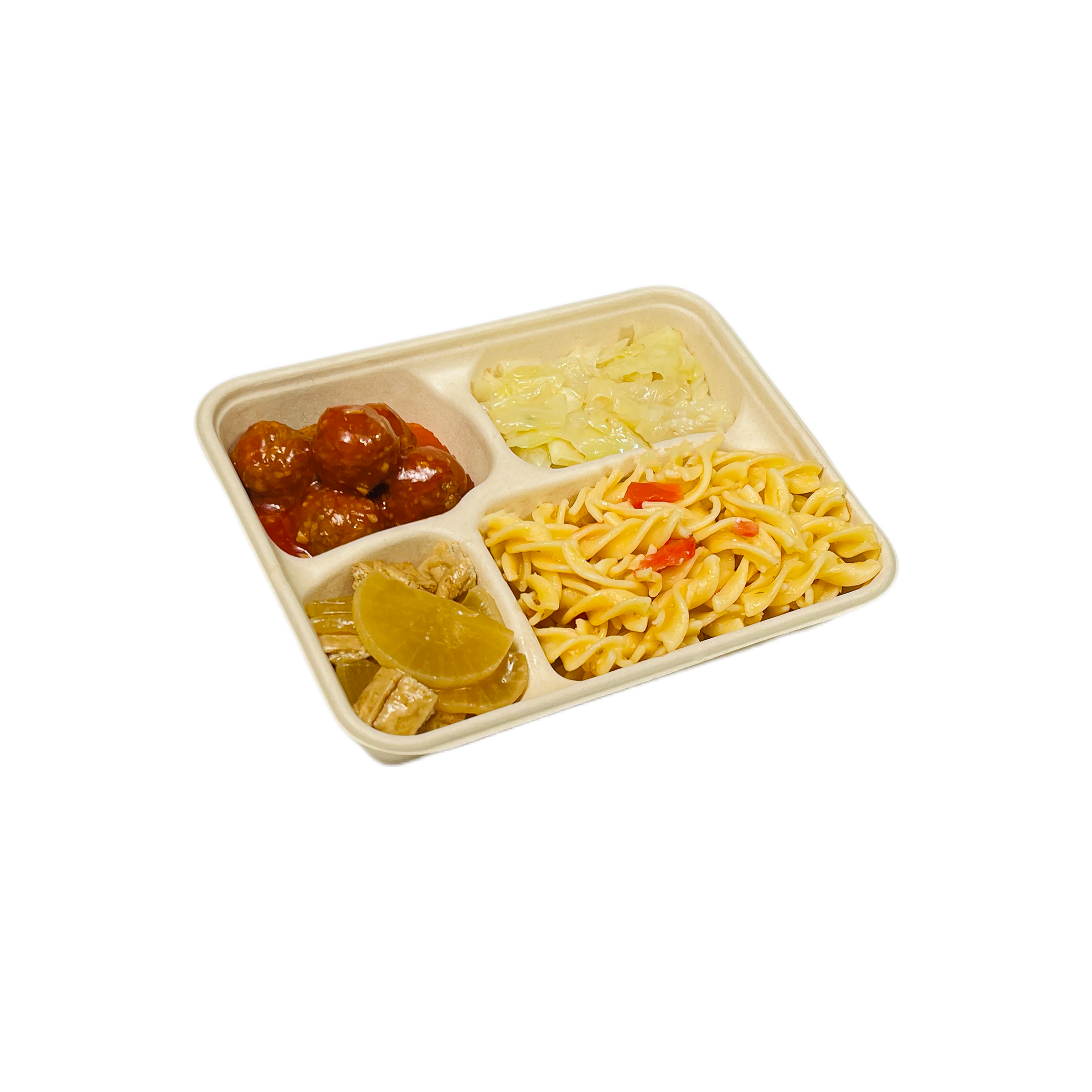 Tomato Chicken Ball Bento-Imperial Manufacturing