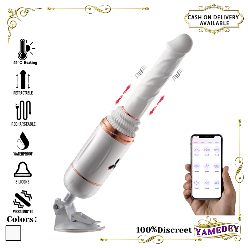 App Remote High-Frequency Telescopic Dildo Strong Vibration Detachable Sex Toy