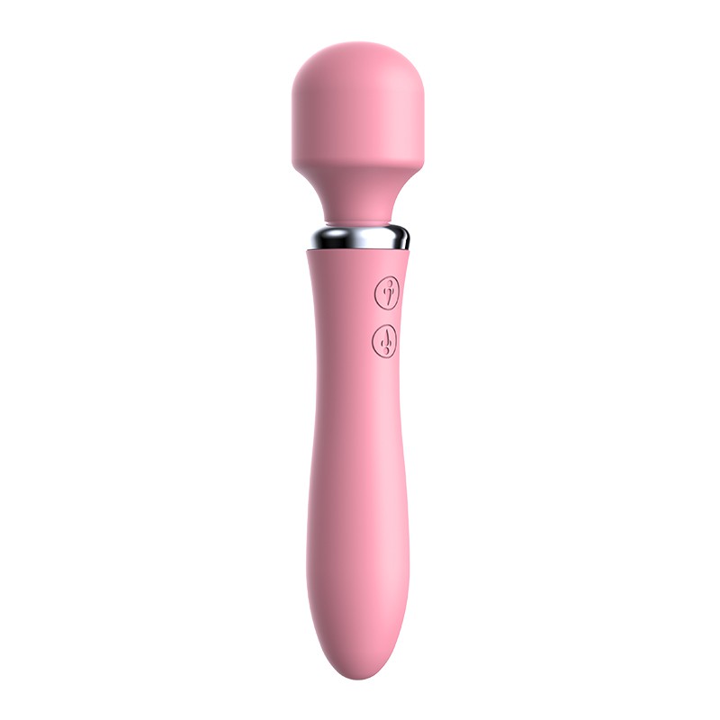 Heating Double-Head Vibrating Massager/ AV Vibrator Female Masturbation Thread Double Pressure Sex Tools