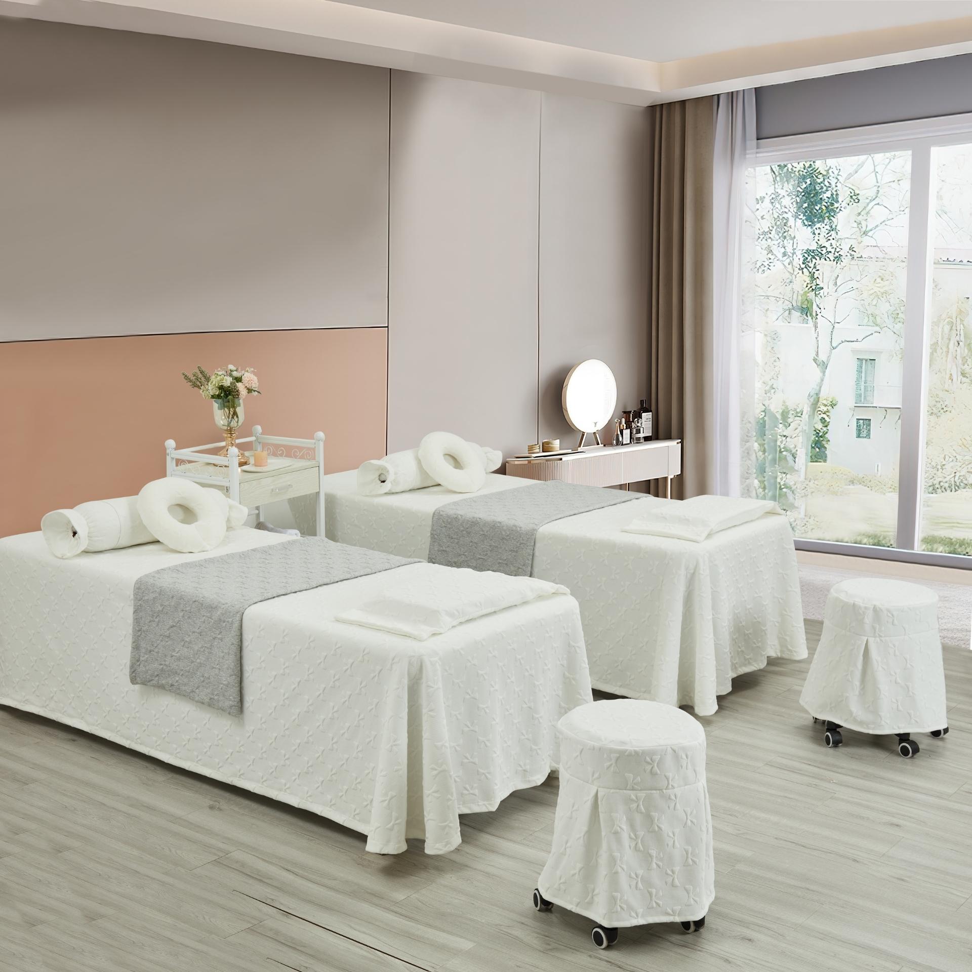 雲朵系列|針織棉|蝴蝶|美容床罩組 Cloud Collection|Knitted Cotton|Butterfly|Bedding Sets